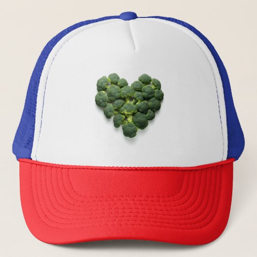 Broccoli-hart Trucker Pet (Voorkant)