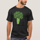 Broccoli heeft krullende haarvlies t-shirt (Voorkant)