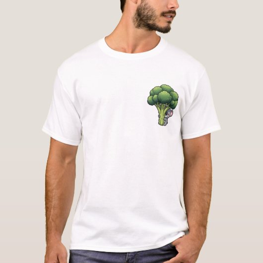 Broccoli Hug Buddy T-shirt (Voorkant)