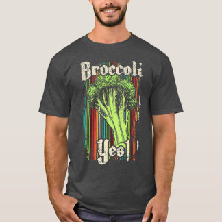 Broccoli Ja Funny Vegetable Gardener 293 T-shirt