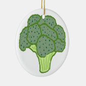 Broccoli Keramisch Ornament (Rechts)