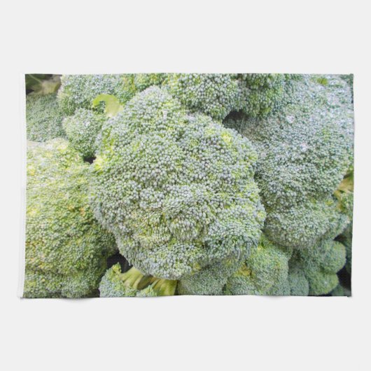 Broccoli KItchen Towel Theedoek (Horizontaal)