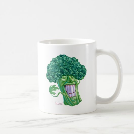 broccoli koffiemok (Rechts)