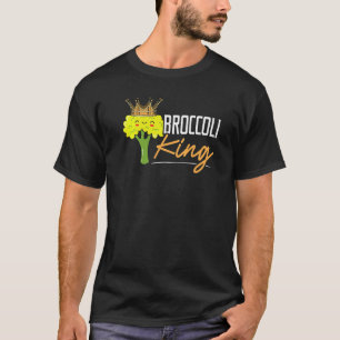 Broccoli Koning Broccoholic Groente Vegetariër Veg T-shirt