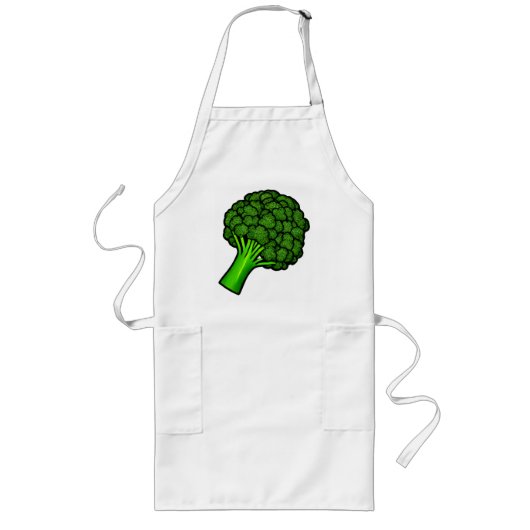 Broccoli Lang Schort (Voorkant)