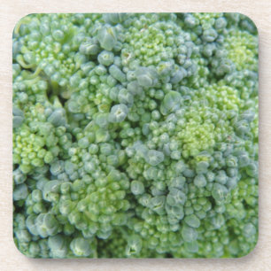 Broccoli Macro Kurk Onderzetter