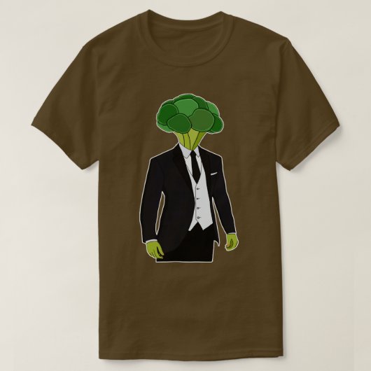 Broccoli-Man T-shirt (Design voorkant)