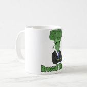 Broccoli Obama Koffiemok (Voorkant links)