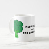 Broccoli-ontwerp Koffiemok (Voorkant links)