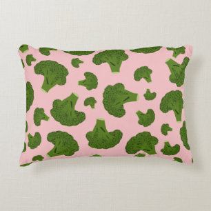 Broccoli Pattern Accent Kussen