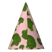 Broccoli Pattern Feesthoedjes (Achterkant)