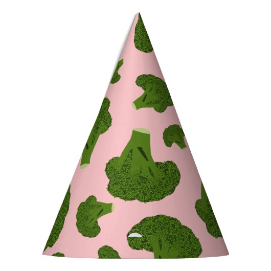 Broccoli Pattern Feesthoedjes (Links)