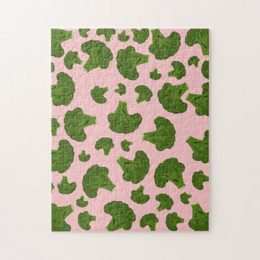 Broccoli Pattern Legpuzzel (Verticaal)