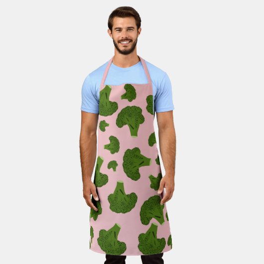 Broccoli Pattern Schort (Gedragen)