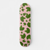 Broccoli Pattern Skateboard (Voorkant)