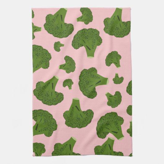 Broccoli Pattern Theedoek (Verticaal)