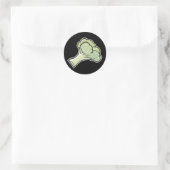 broccoli ronde sticker (Tas)