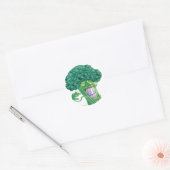 broccoli ronde sticker (Envelop)