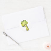 broccoli ronde sticker (Envelop)