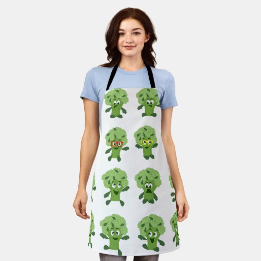 broccoli schort (Gedragen)