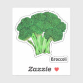 Broccoli Sticker (Vel)
