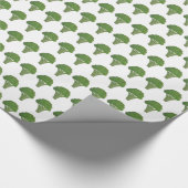 Broccoli verpakkingspapier! cadeaupapier (Hoek)