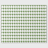 Broccoli verpakkingspapier! cadeaupapier (Vlak)