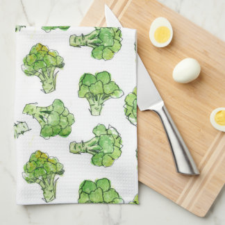 broccoli - verspreid theedoek