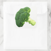 Broccoli Vierkante Sticker (Tas)