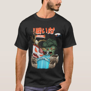 Broccoli vs ramen t-shirt