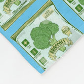 Broccoli Zaden Groenten telen Fleece Deken (Hoek)