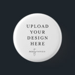 Broche à boutons 1-1/4" - Petite<br><div class="desc">Customisez la conception de votre broche à bouton dans Templett. Une fois la modification terminée,  téléchargez votre fichier dans un format JPG (n'oubliez pas d'activer l'option de fond perdu). Téléchargez votre design ici en cliquant sur le bouton bleu "Personnaliser".</div>