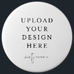 Broche à boutons 6" - extra large<br><div class="desc">Customisez la conception de votre broche à bouton dans Templett. Une fois la modification terminée,  téléchargez votre fichier dans un format JPG (n'oubliez pas d'activer l'option de fond perdu). Téléchargez votre design ici en cliquant sur le bouton bleu "Personnaliser".</div>