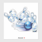 broche à bowling et Sticker à bille (Feuille)