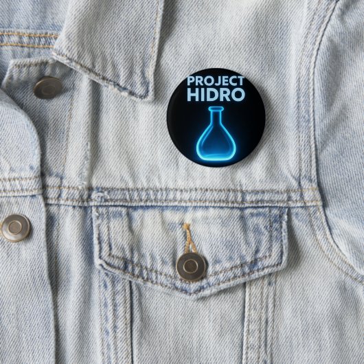 Broche Project Hidro Ronde Button 5,7 Cm (In situ)