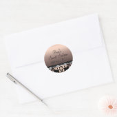 Brocher Damask & Diamond Sweet 16 Sticker (Enveloppe)