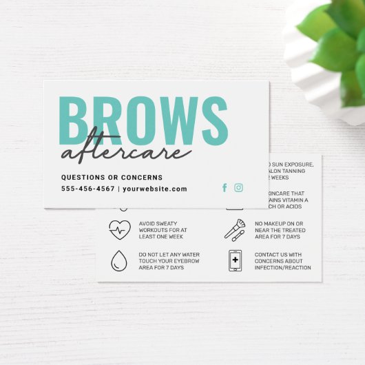 Broches turquoises - Fiche d'instructions sur les (Bureau)