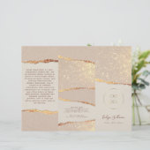 Brocheur d'or papier déchiré (Debout devant)