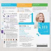 Brochure à trois volets Rodan et Fields (Devant / Derrière)