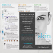 Brochure à trois volets Rodan et Fields (Devant / Derrière)