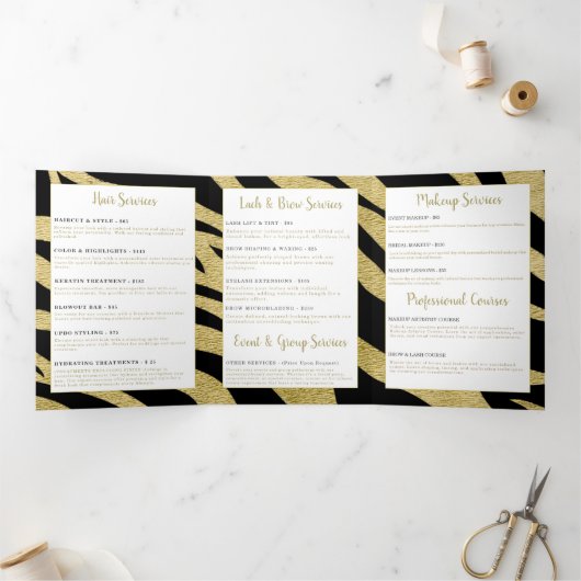 Brochure Beauté Services (Intérieur)