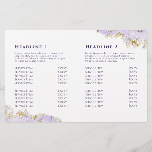 Brochure bidirectionnelle de conception de marbrag (Dos)