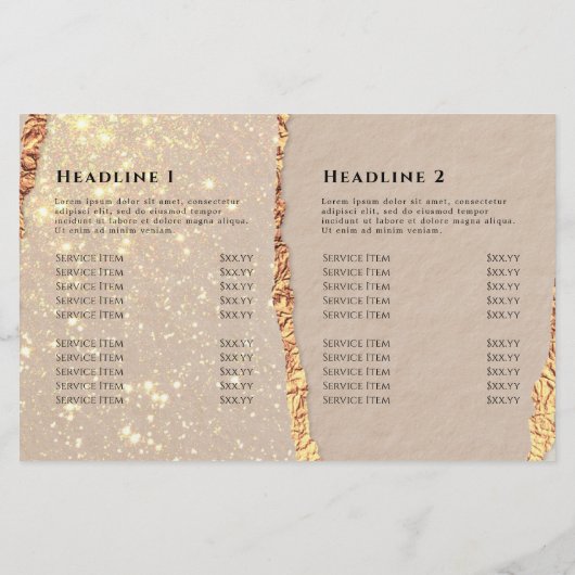 Brochure Bifold Black Or (Dos)