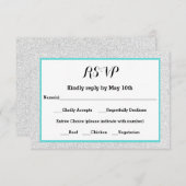 Brochure blanche et cadre de déchirure - Carte de (Devant / Derrière)