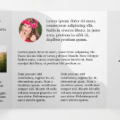 Brochure buzz marketing drieluik wenskaart (Binnenkant midden)