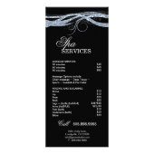 Brochure Cosmetologue Beauté de la carte en rack d (Dos)