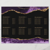 brochure d'agate violette (Dos)