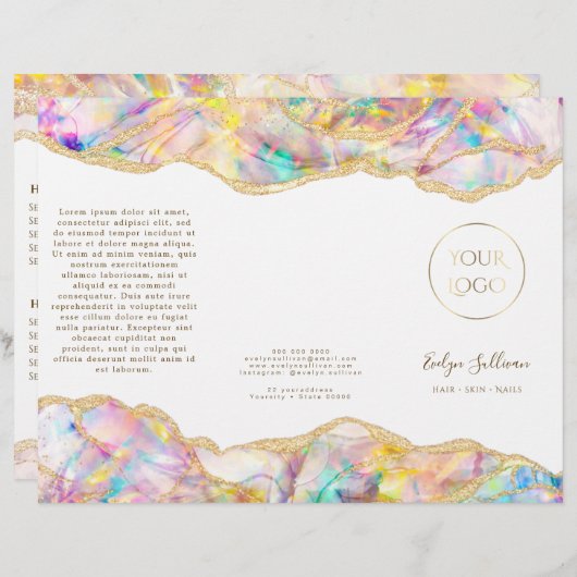 Brochure de conception optique (Devant / Derrière)