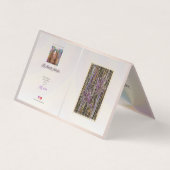 Brochure de la carte de code QR d'entreprise (Devant)