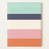 Brochure de menthe Blocs de couleurs modernes Bloc (Dos)